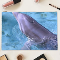 Dolphin 2 Cosmetic Bag (xxl)  by trendistuff