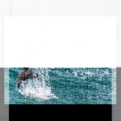 Dolphin Rectangular Jigsaw Puzzl by trendistuff