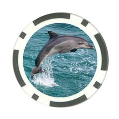 Dolphin Poker Chip Card Guards by trendistuff