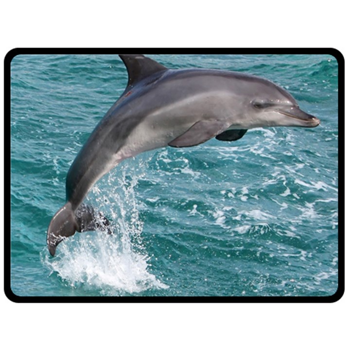 DOLPHIN Double Sided Fleece Blanket (Large) 