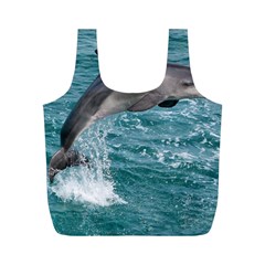 Dolphin Full Print Recycle Bags (m)  by trendistuff