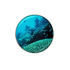 Coral Reefs 2 Hat Clip Ball Marker by trendistuff