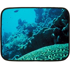 Coral Reefs 2 Double Sided Fleece Blanket (mini) 