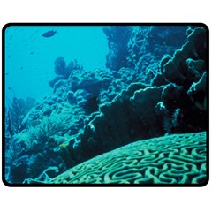 Coral Reefs 2 Fleece Blanket (medium) 