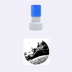 Coral Reefs 2 Rubber Round Stamps (small) by trendistuff