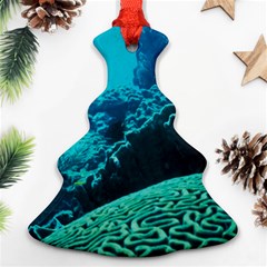 Coral Reefs 2 Christmas Tree Ornament (2 Sides) by trendistuff