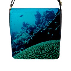 Coral Reefs 2 Flap Messenger Bag (l)  by trendistuff