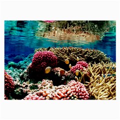 Coral Reefs 1 Large Glasses Cloth by trendistuff