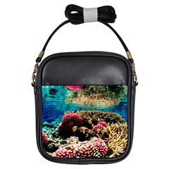 Coral Reefs 1 Girls Sling Bags by trendistuff