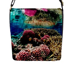 Coral Reefs 1 Flap Messenger Bag (l)  by trendistuff