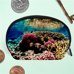 Coral Reefs 1 Accessory Pouches (large)  by trendistuff