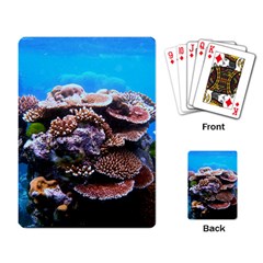 Coral Outcrop 2 Playing Card by trendistuff