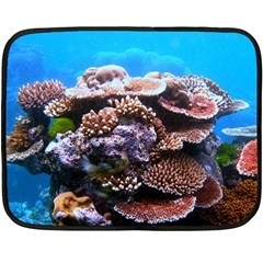 Coral Outcrop 2 Double Sided Fleece Blanket (mini) 