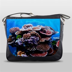 Coral Outcrop 2 Messenger Bags by trendistuff