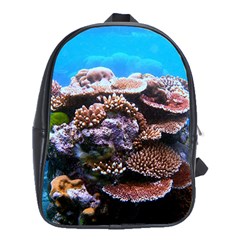 Coral Outcrop 2 School Bags (xl)  by trendistuff