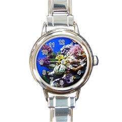 CORAL OUTCROP 1 Round Italian Charm Watches