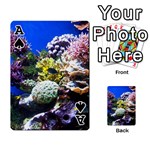 CORAL OUTCROP 1 Playing Cards 54 Designs  Front - SpadeA