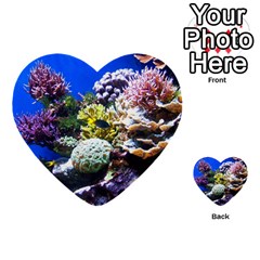 CORAL OUTCROP 1 Multi-purpose Cards (Heart) 