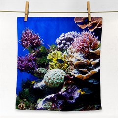 CORAL OUTCROP 1 Face Towel