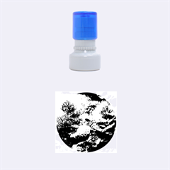 CORAL OUTCROP 1 Rubber Round Stamps (Small)