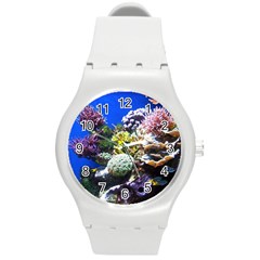 CORAL OUTCROP 1 Round Plastic Sport Watch (M)