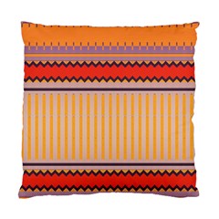 Stripes And Chevrons 	standard Cushion Case (two Sides)