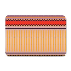 Stripes And Chevrons			small Doormat by LalyLauraFLM