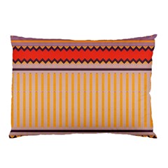 Stripes And Chevrons			pillow Case by LalyLauraFLM