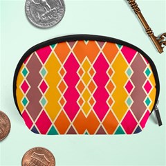 Symmetric Rhombus Design Accessory Pouch