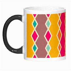 Symmetric Rhombus Design Morph Mug by LalyLauraFLM