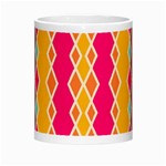 Symmetric rhombus design Morph Mug Center