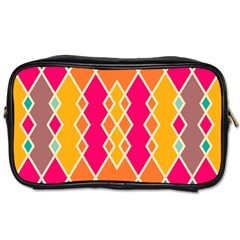 Symmetric Rhombus Design			toiletries Bag (one Side) by LalyLauraFLM