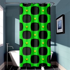 Black Holes	shower Curtain 36  X 72 