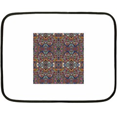 Kaleidoscope Folding Umbrella #10 Fleece Blanket (mini)