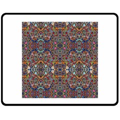 Kaleidoscope Folding Umbrella #10 Fleece Blanket (medium) 