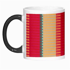 Stripes And Other Shapes Morph Mug by LalyLauraFLM