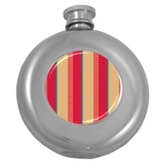 Stripes And Other Shapes			hip Flask (5 Oz) by LalyLauraFLM