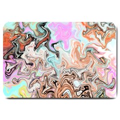 Distortedbeauty Large Doormat  by digitaldivadesigns