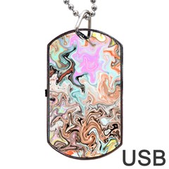 Distortedbeauty Dog Tag Usb Flash (two Sides) 