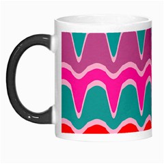 Waves Pattern Morph Mug by LalyLauraFLM