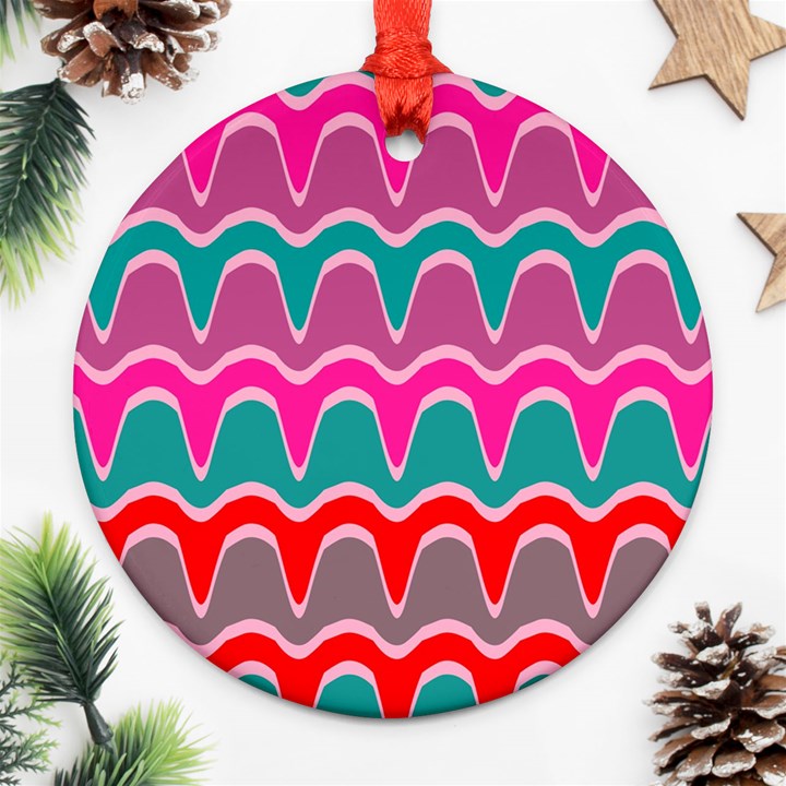 Waves pattern			Ornament (Round)