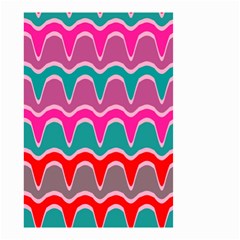 Waves Pattern Small Garden Flag