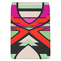 Shapes In Retro Colors			removable Flap Cover (l) by LalyLauraFLM