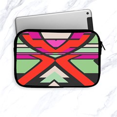 Shapes In Retro Colors			apple Ipad Mini Zipper Case by LalyLauraFLM