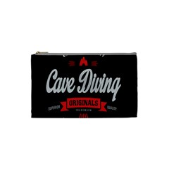 Cave Diving Extreme Sport Cosmetic Bag (small) 