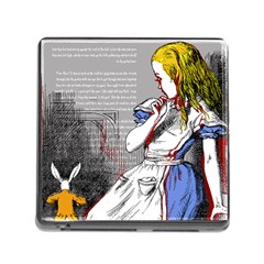 Alice In Wonderland Memory Card Reader (square) by waywardmuse