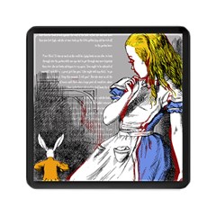 Alice In Wonderland Memory Card Reader (square)  by waywardmuse