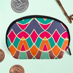 Wavy Design Accessory Pouch by LalyLauraFLM