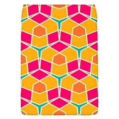 Shapes in retro colors pattern			Removable Flap Cover (L)