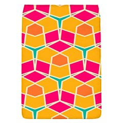 Shapes in retro colors pattern			Removable Flap Cover (S)